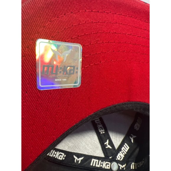 Chicago Bullies NBA Red and Black Snapback Hat - Picture 9 of 11